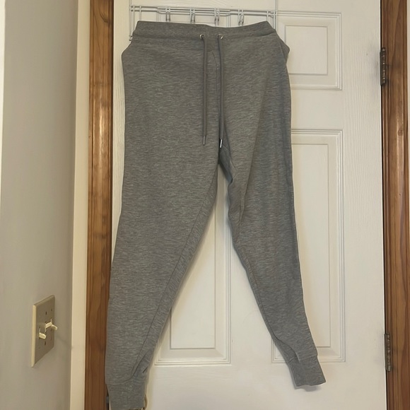 Bebe grey jogger sweatpants, size large